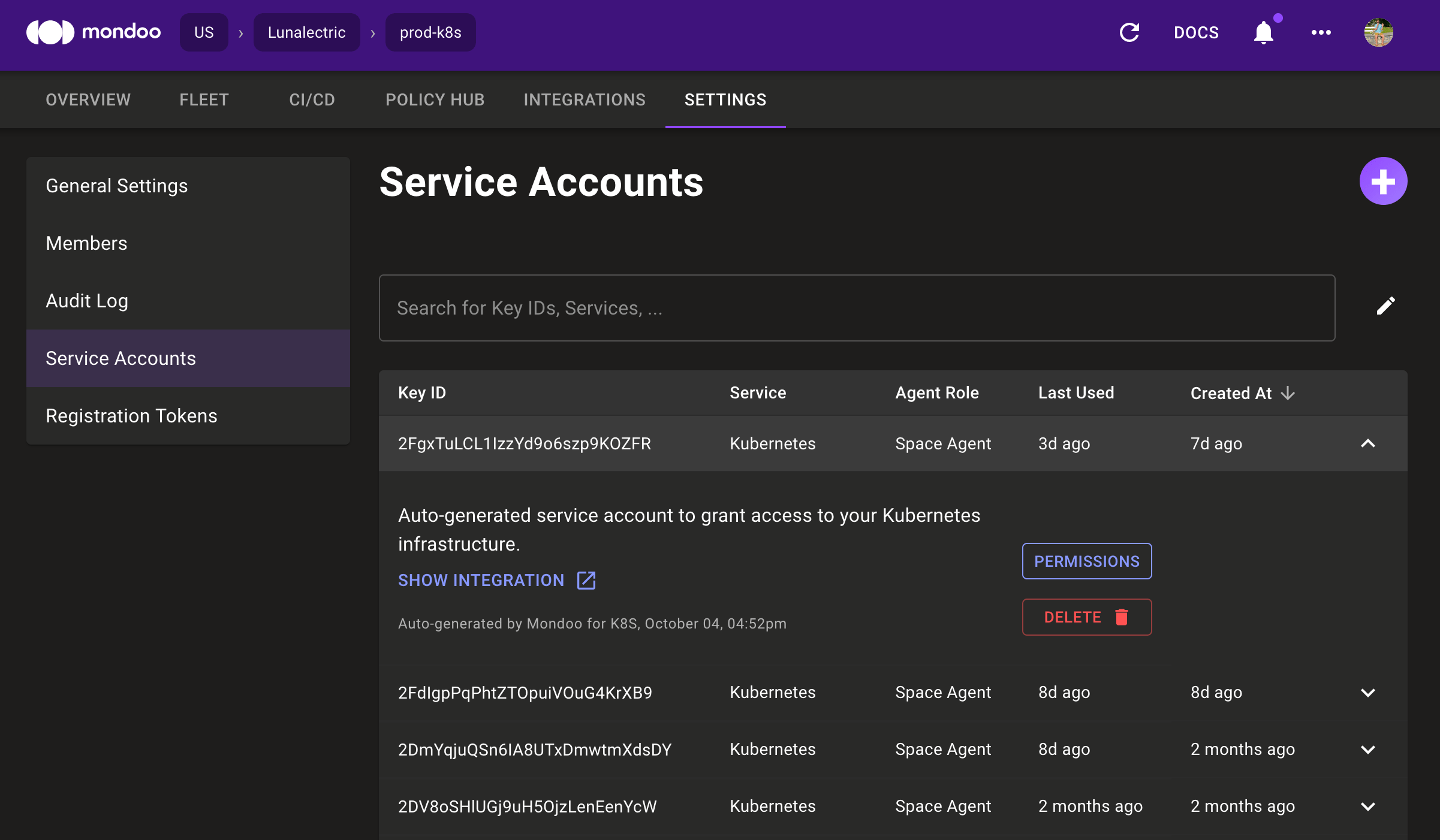 service-accounts